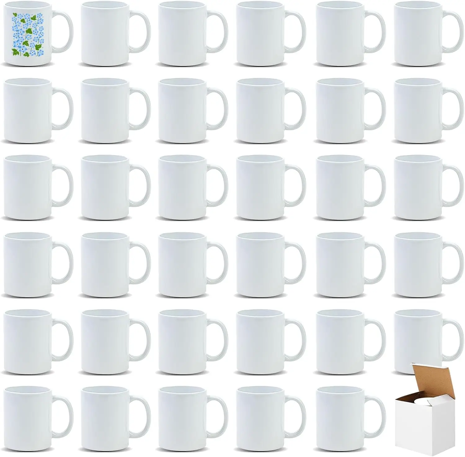 Sublimation Mug White - Sublimation Mugs 11 oz, Sublimation Blanks,