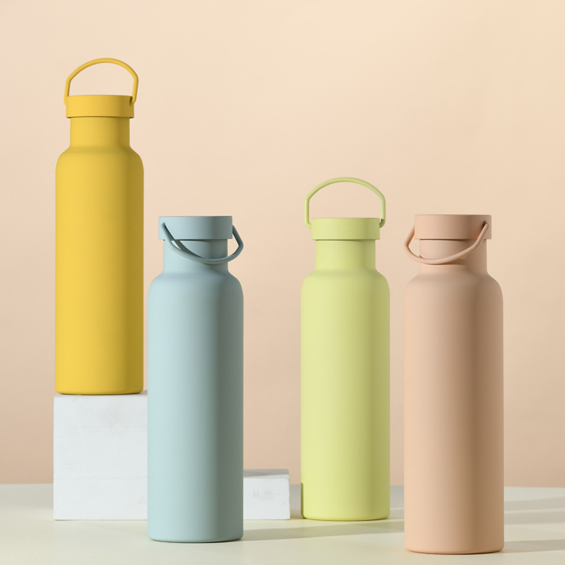 Water Bottle Blank - 600ml Double-Layer Stainless Steel Sports Vacuum