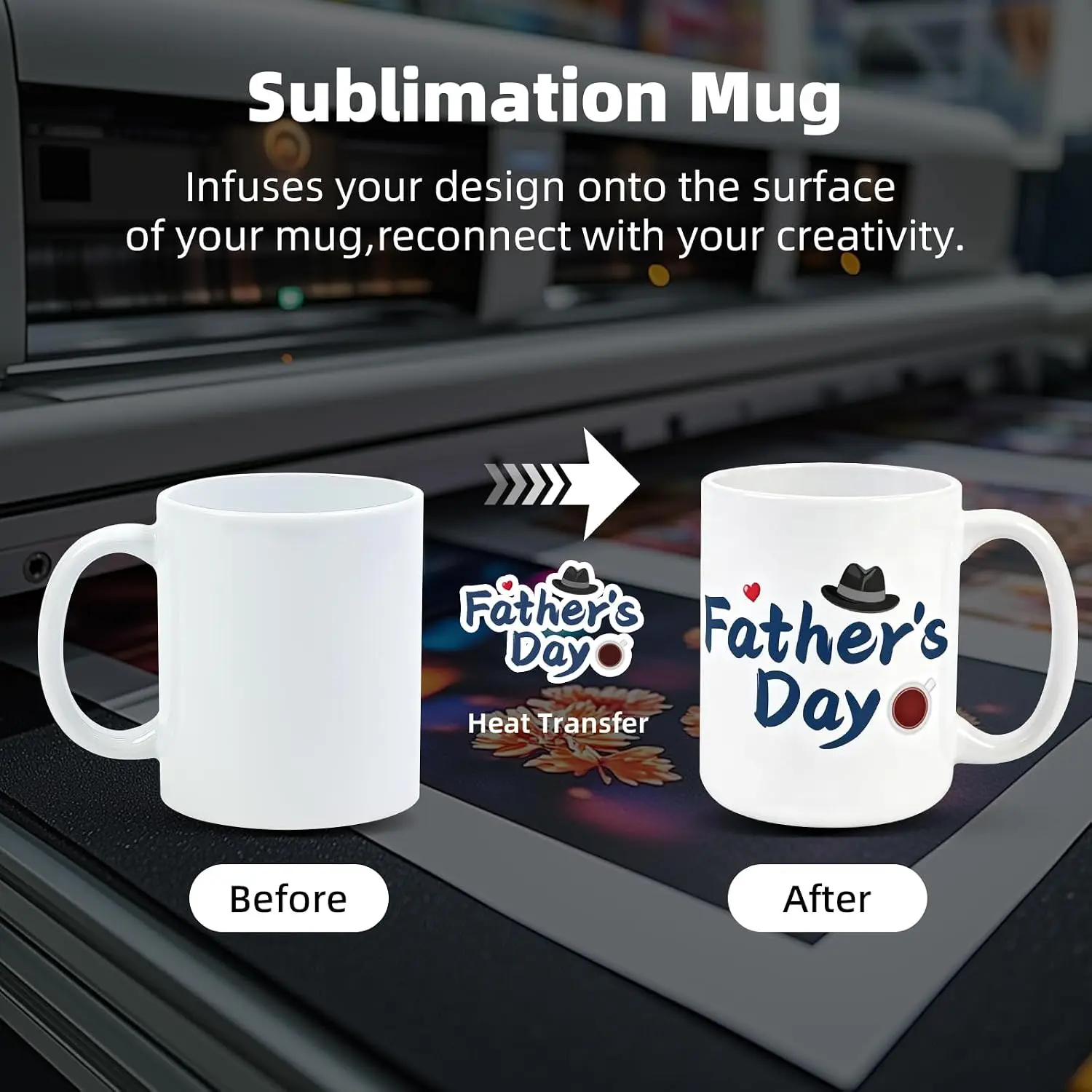 Sublimation Mugs 11 oz, Sublim - огляд і ціна Sublimation Mug White
