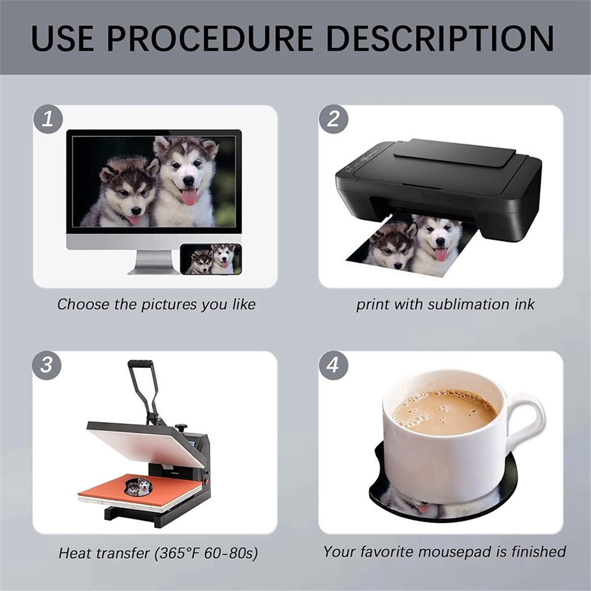 Budget-Friendly-Bulk Sublimati - огляд і ціна Coaster Sublimation Blank