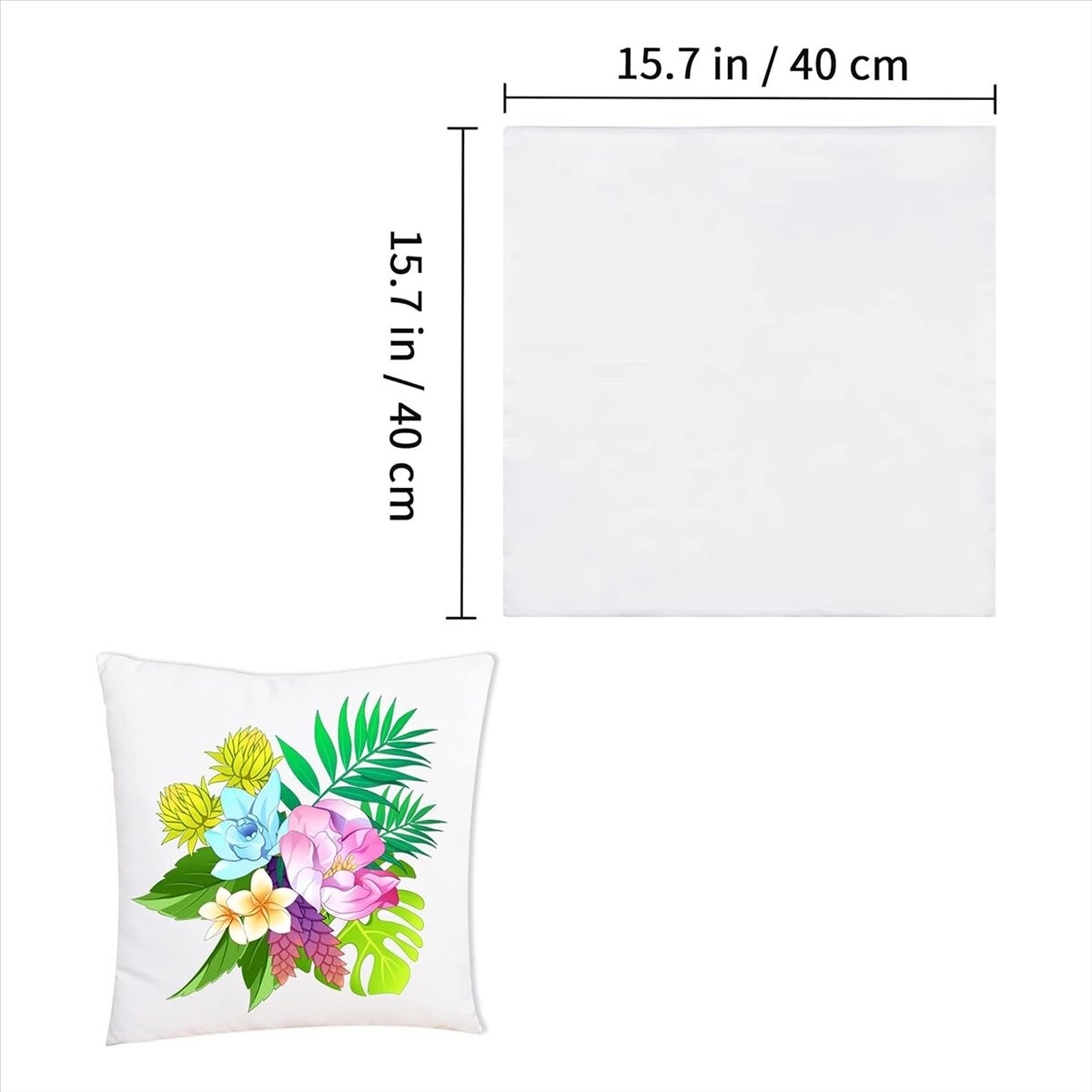 ABZT 15 Pcs Sublimation Blanks - огляд і ціна Pillow Cover Sublimation