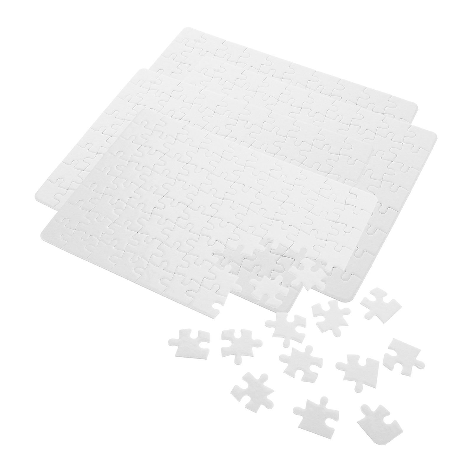 4Sheets Blank Puzzle Pieces Cr - огляд і ціна Puzzle Blank White